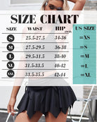 Black flowy mini skirt with tied waist and asymmetric scalloped hem
