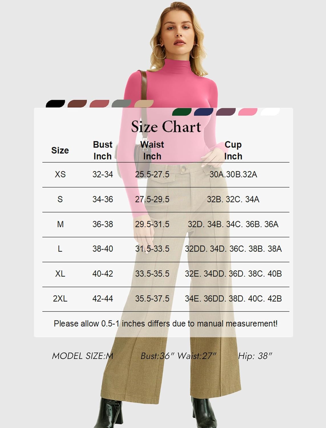Olive high-neck snap-closure soft bodysuit with long sleeves and smooth seams