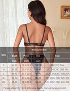 Blue lace teddy one-piece lingerie shown from the back with thin adjustable straps