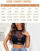 Sheer mesh crop tank top, dark blue, high neck, sleeveless, front view
