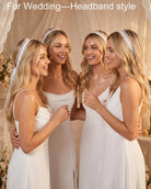 White lace choker collar with scalloped ruffle trim
