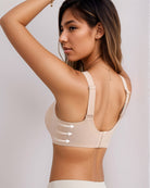 Skin seamless push up bra side profile with seam-free molded cups